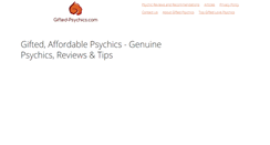 Desktop Screenshot of gifted-psychics.com